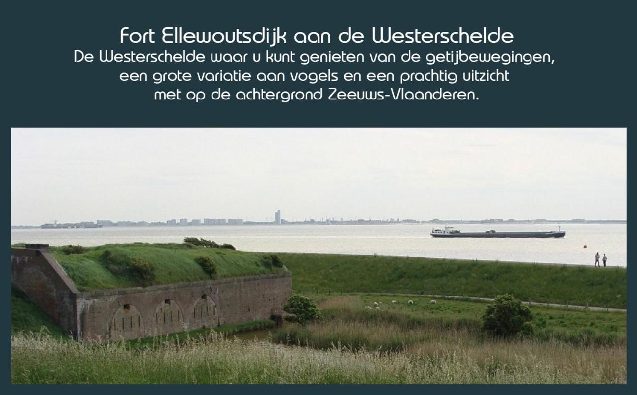 Vakantiewoning Deltahof Ellewoutsdijk ภายนอก รูปภาพ